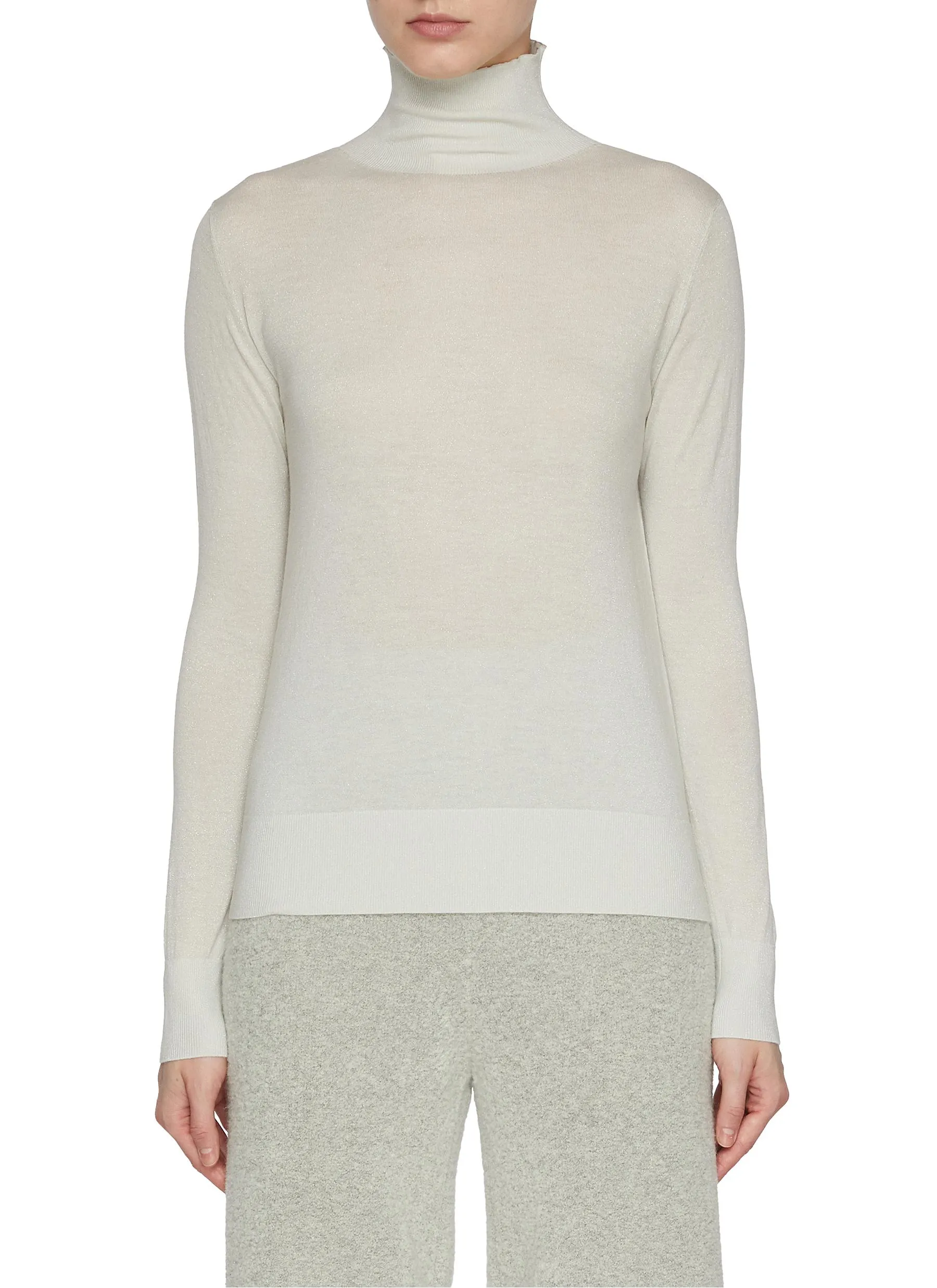 -----------CRUSH COLLECTION  ---- ------------ ----Turtleneck Silk Cotton Neck --