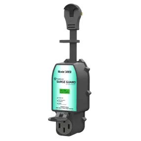 50-Amp Portable Surge Guard with LCD Display