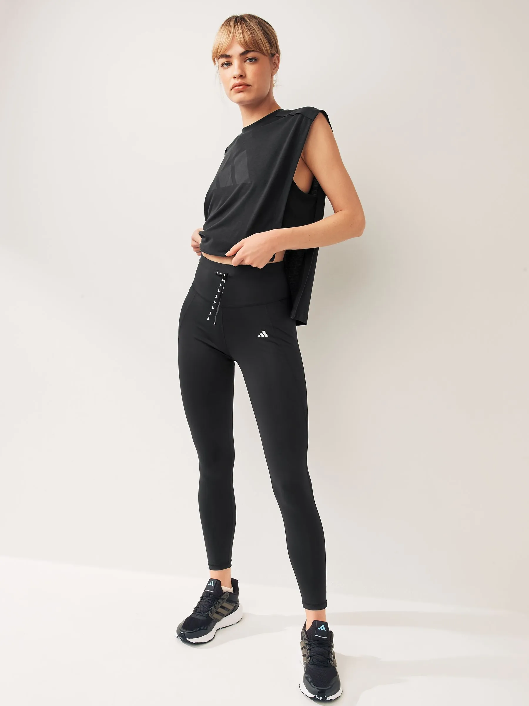 adidas Black Running Essentials 7/8 Leggings
