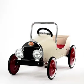 Baghera Ride-On CLASSIC PEDAL CAR White
