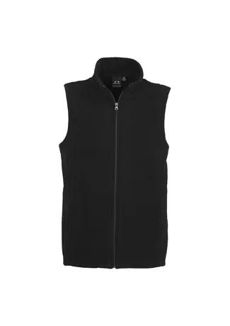 Biz-Collection Fleece Vest Men’s Plain Micro F233MN