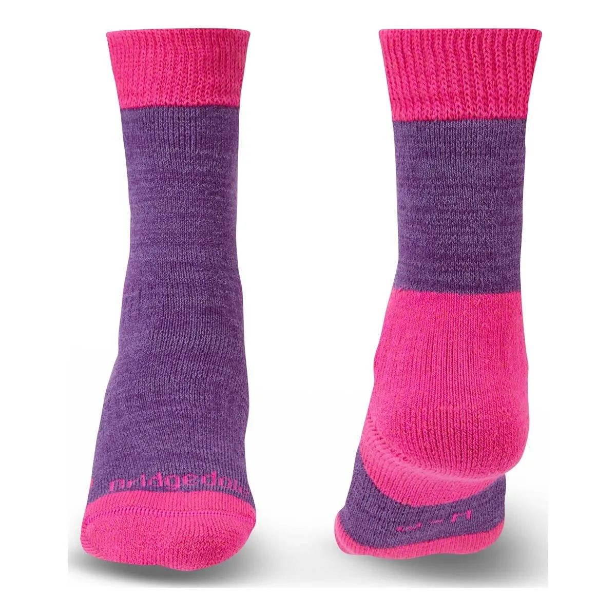 Bridgedale Explorer Heavyweight Merino Comfort Sock (Women's) - Purple Marl