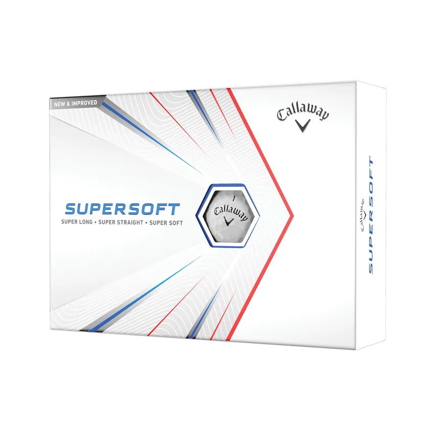 Callaway supersoft white balls