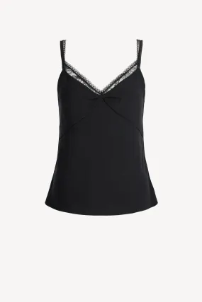 Cami Top Lace in Schwarz