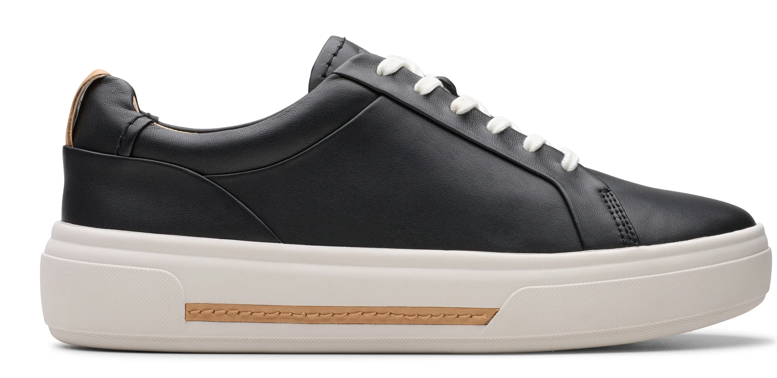 Clarks Hollyhock Walk Leather Black