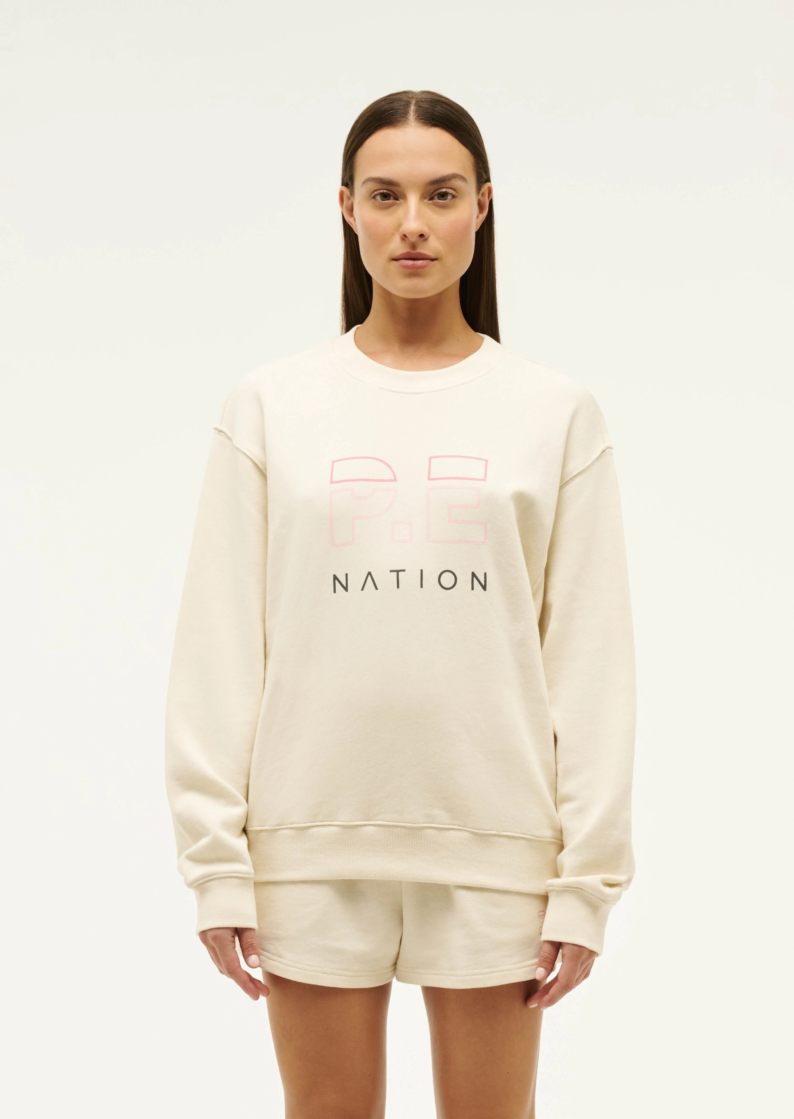 HEADS UP SWEAT IN WHISPER WHITE