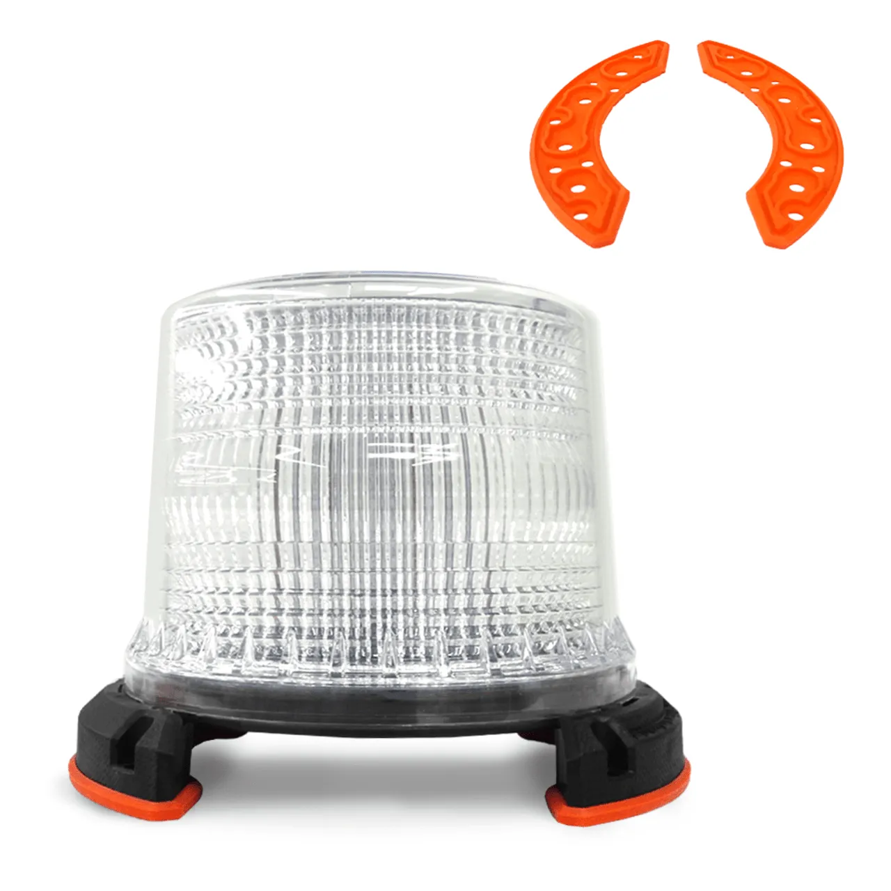 Helios X-MOD Short Profile Green LED Beacon (Permanent Base)