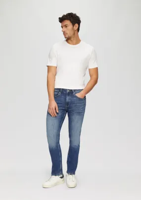 jeans with an elasticated waistband