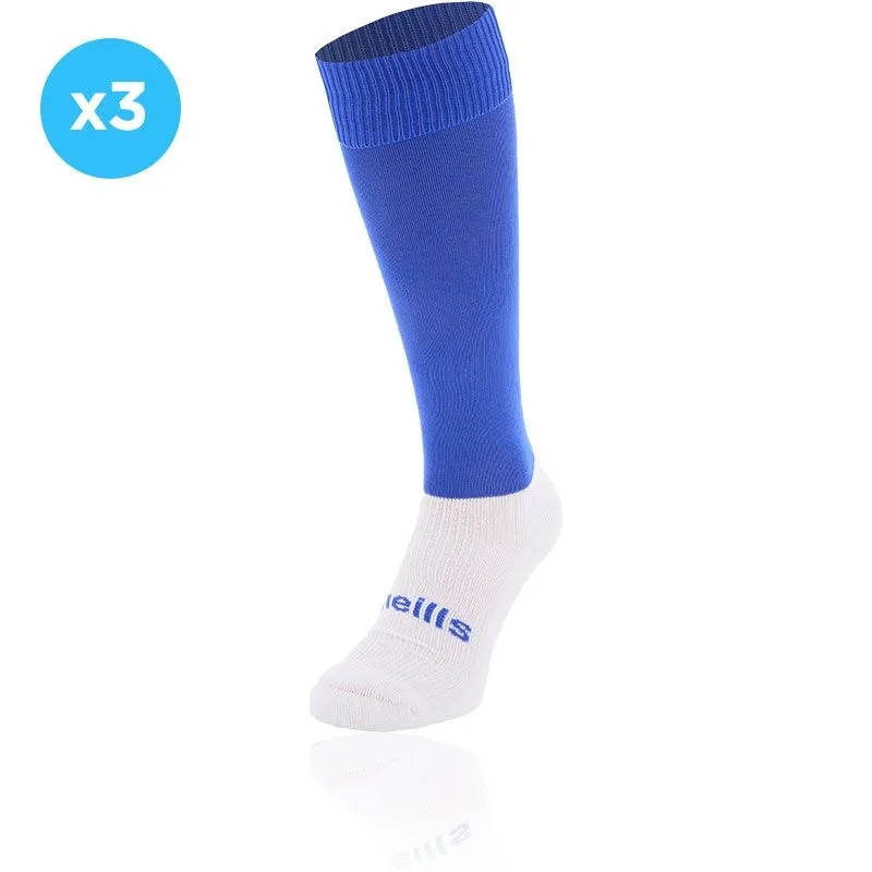 Koolite Max Premium Sports Socks 3 Pack Royal