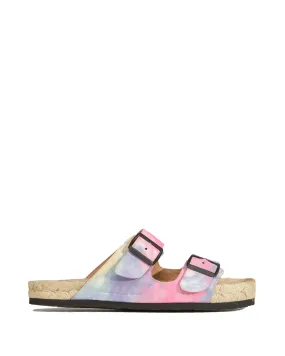 MANEBI DALT VILLA sliders T22R0-tie-dye-peony