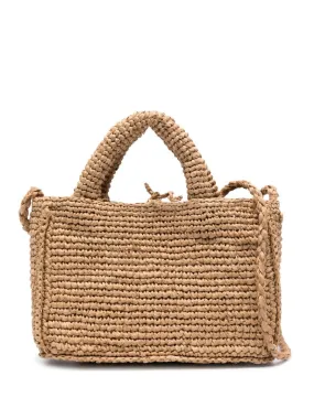 Manebi    Manebi Sunset Raffia Mini Bag