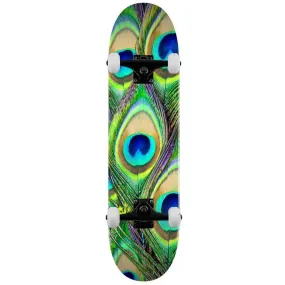 Mini Logo Complete Skateboard 18 Peacock Feather 291 Multi Colour 7.75