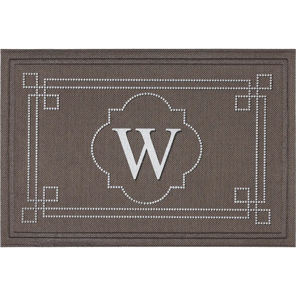 Mohawk Home Flagstone Monogram Doormat, 24