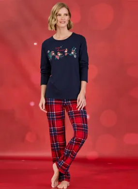 Navy Pyjama Set