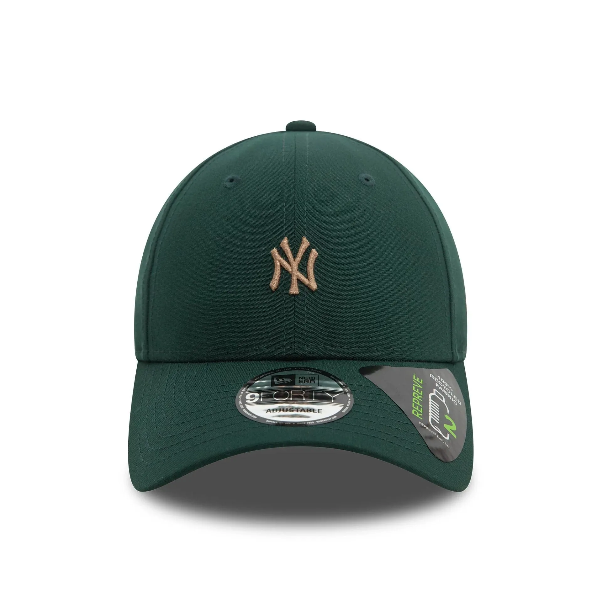 New York Yankees Repreve Mini Logo Dark Green 9FORTY Adjustable Cap