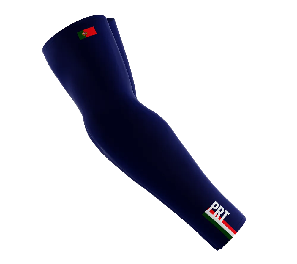 Portugal Code Compression Arm Sleeves - Walking - Cycling - Running - Golf - Baseball - Basketball