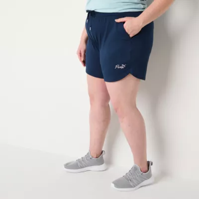 PUMA Womens Plus Pull-On Short
