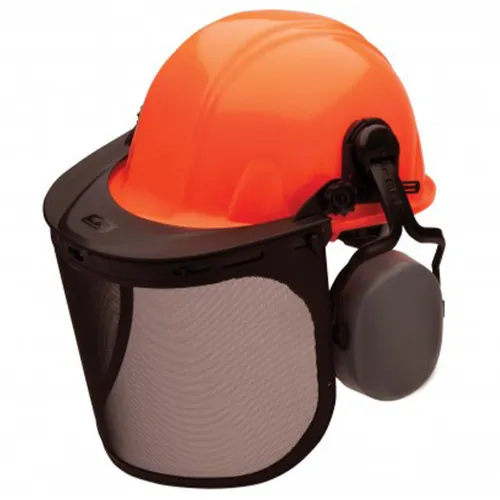 Pyramex Safety FORKIT41 Forestry Kit Orange Ridgeline Cap Style Hard Hat, S1060, CM6010, HHABCMR