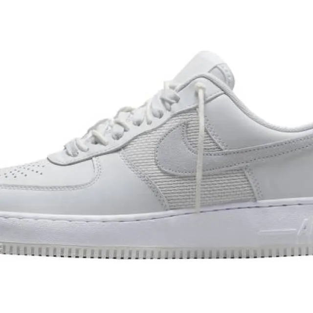 Slam jam x nike air force 1 low triple white