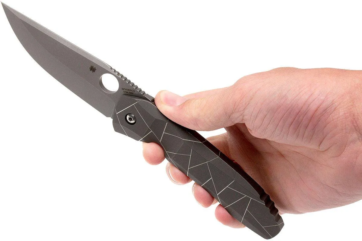 Spyderco Nirvana C199TIP pocket knife, Peter Rassenti design
