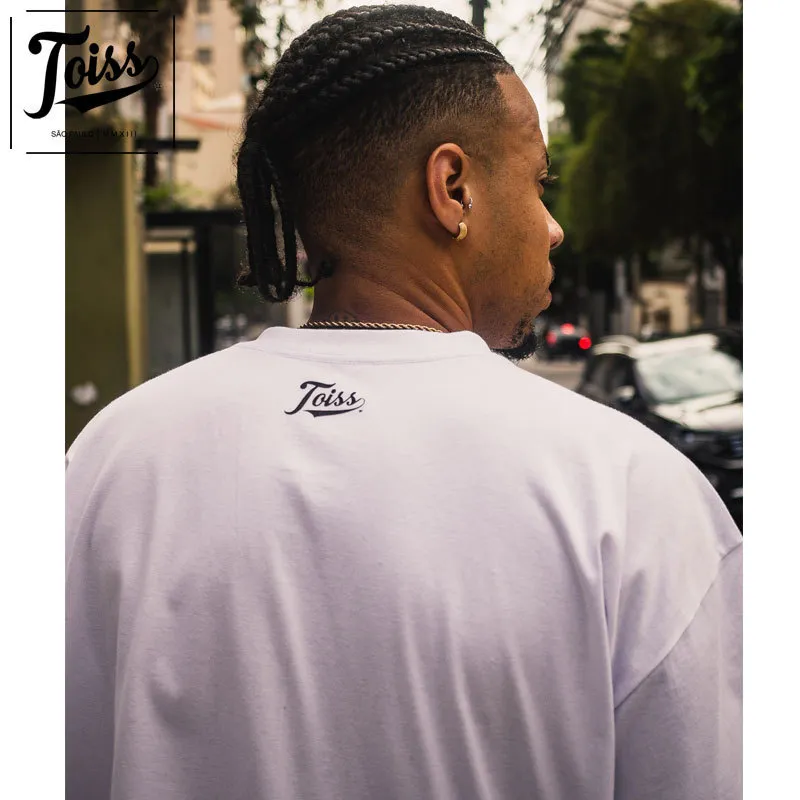 TOISS  |Street Style Plain Cotton Short Sleeves T-Shirts